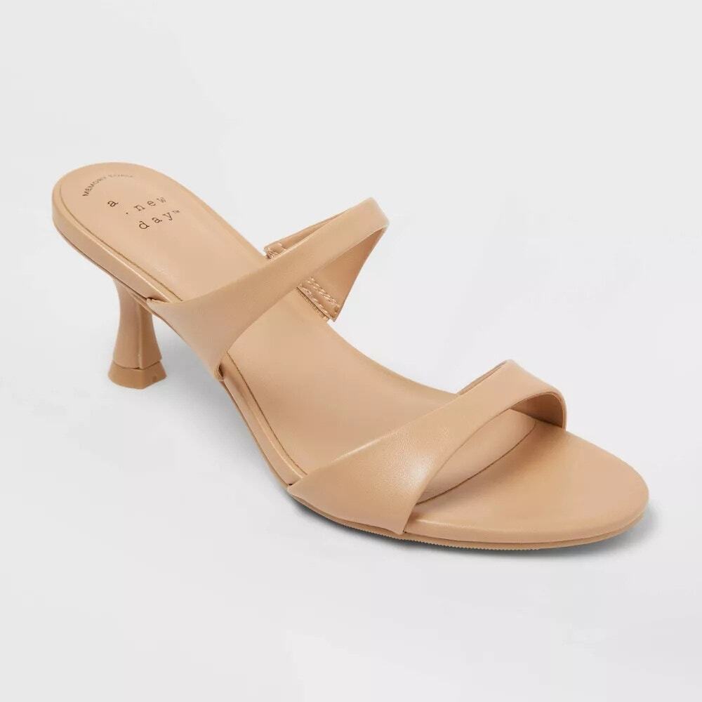 Women’s Paige Heels - A New Day - Tan 8.5
